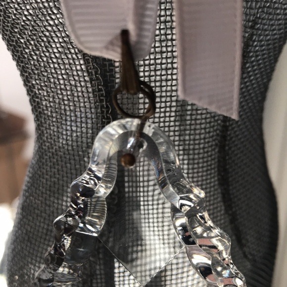 🪴🎍Antique French Flat Back Crystal 🎍🪴 - Picture 5 of 8